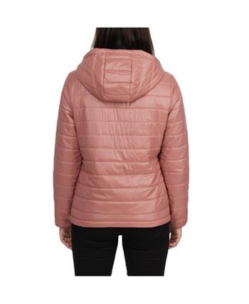 Hurley Carrick Quilted Hooded Packable Jacket