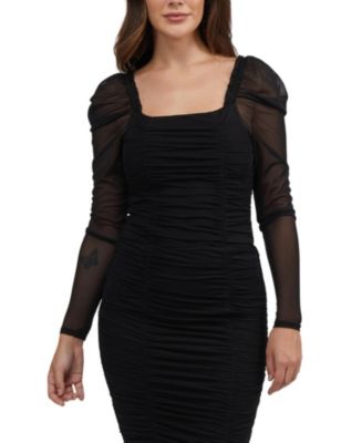 Mesh Puff Sleeve Bodysuit main image 1