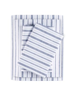 Printed Cotton Percale 4-Pc. Sheet Set, Full