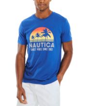 Nautica Men's Rear Graphic Tee 100% Cotton crew neck short sleeve T-Sh –  JNL Trading