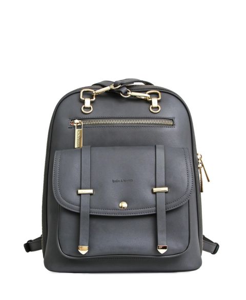 Рюкзак Belle & Bloom 5th Ave Leather, цвет: Пепельный