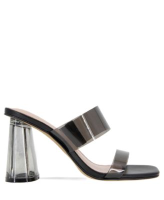 Women's Parisa Block-Heel Vinyl Dress Sandals