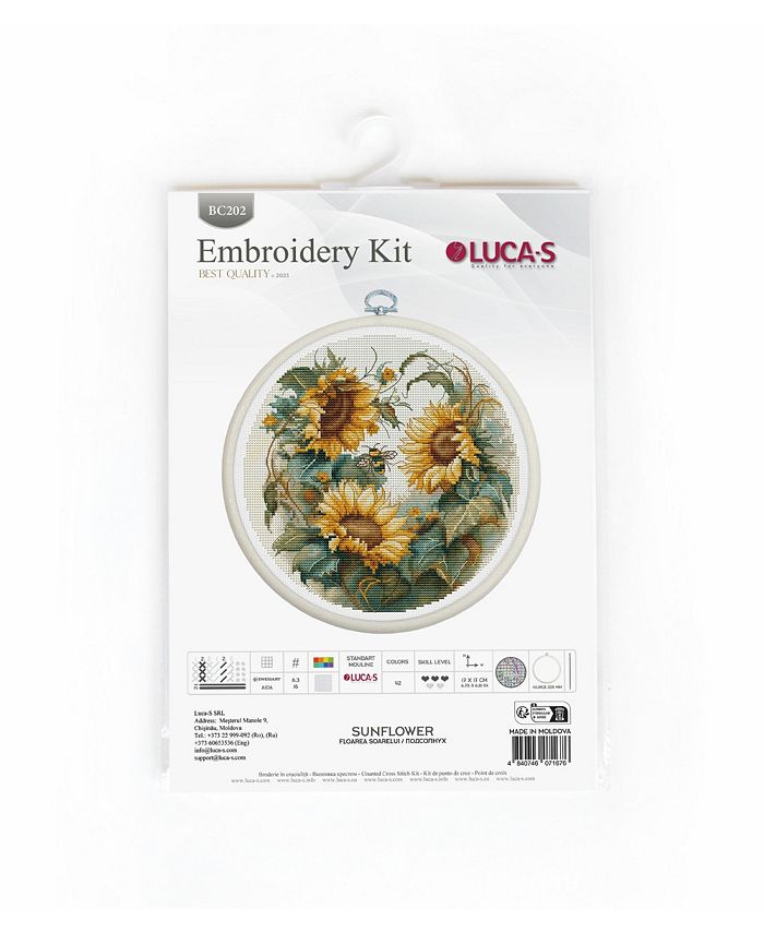 CrossStitch Kit Sunflower 