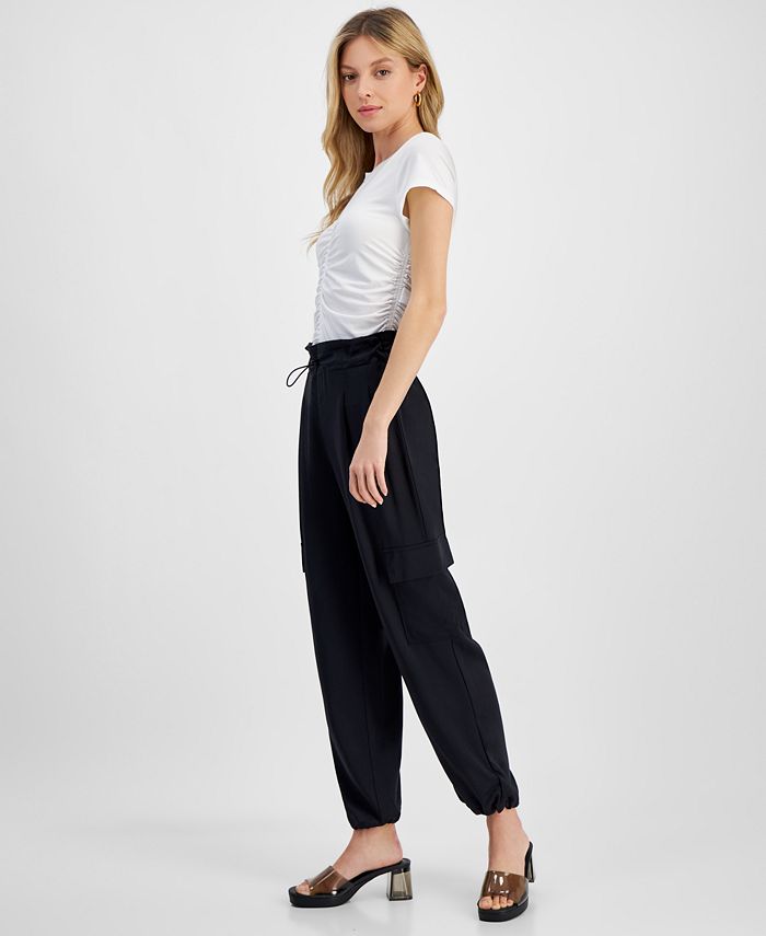 DKNY Jeans Women's HighWaisted Cargo Pants Macy's