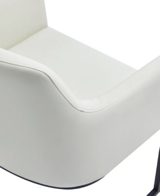 Serena 2-Piece Leatherette Upholstered Dining Armchair Set