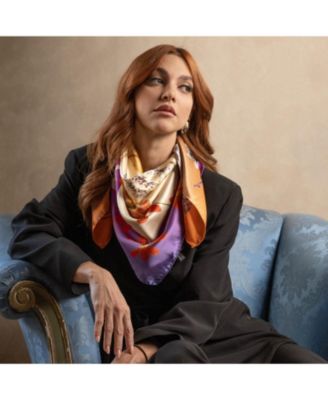 Cristina - Hand Rolled Silk Foulard for Women