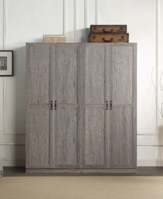 Hopkins 2-Piece 4-Shelf Storage Closet Set