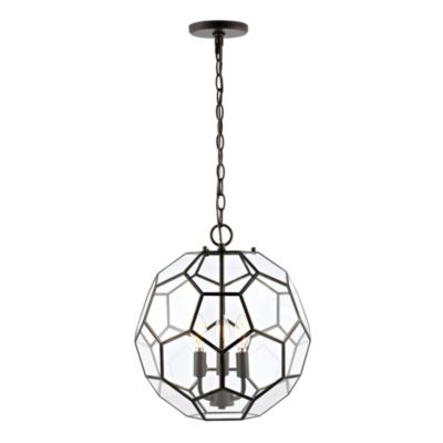 Bee Modern Bohemian Iron/Glass LED Pendant