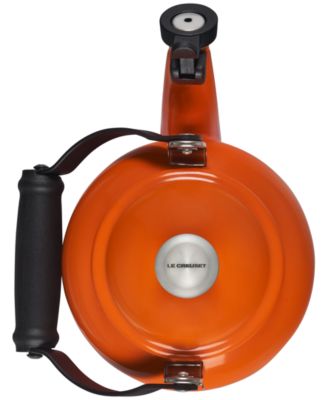 Enamel-on-Steel Demi Kettle & Stoneware Mug Set