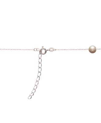 2-Pc. Set Cultured Freshwater Pearl (6-1/2 - 7mm) Collar Necklace & Matching Stud Earrings