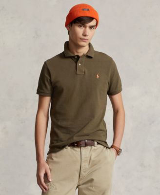Men's Custom Slim Fit  Mesh Polo