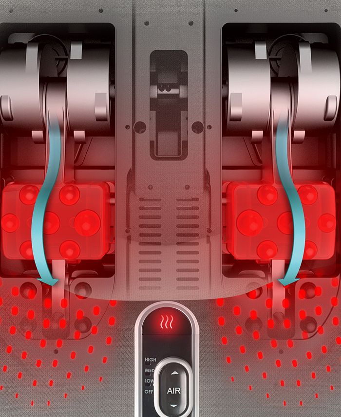 Homedics Shiatsu Air Max Foot Massager with Heat Macy's