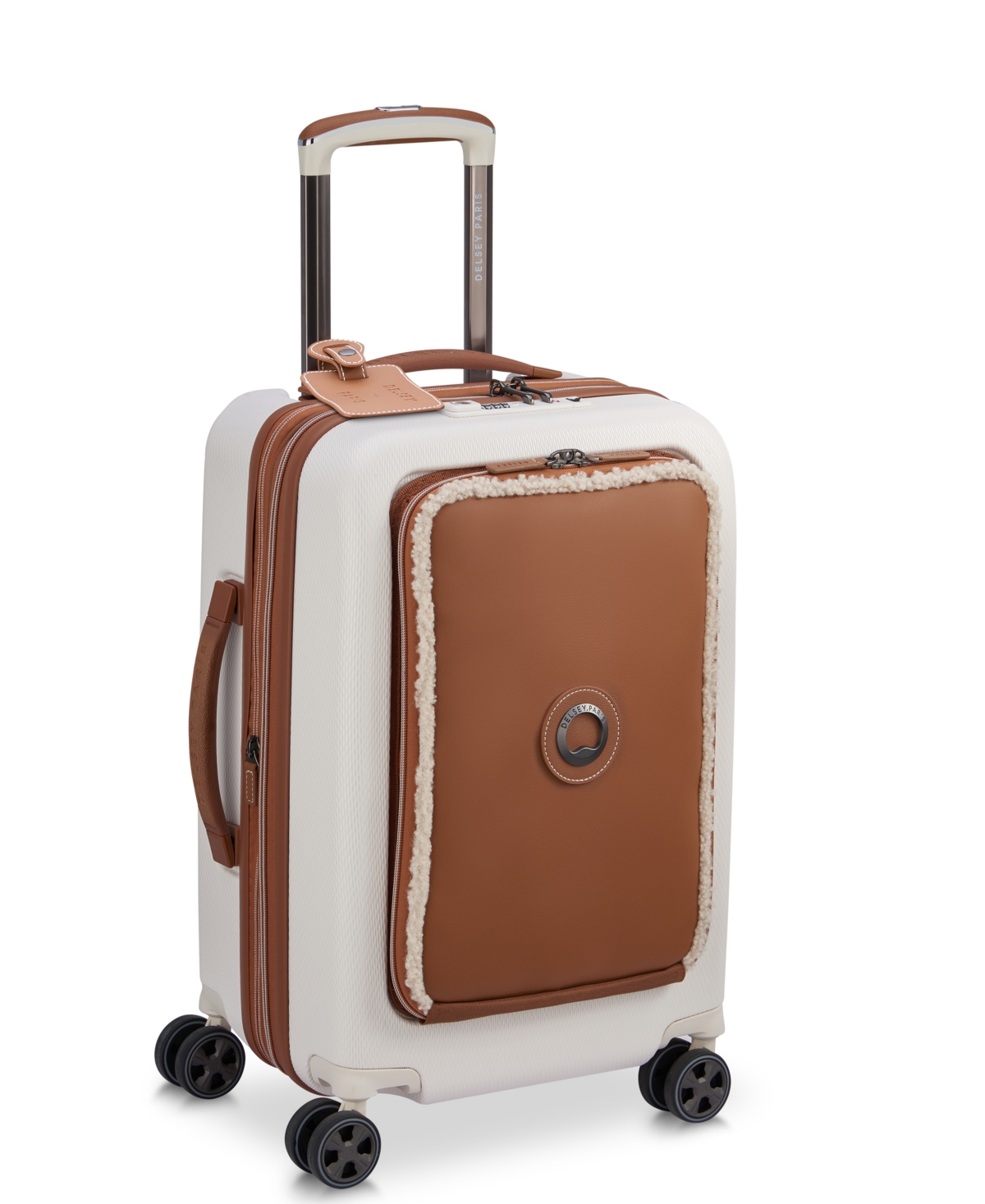 Delsey Chatelet Air 2.0 Fleece Pocket Carry-on In Angora