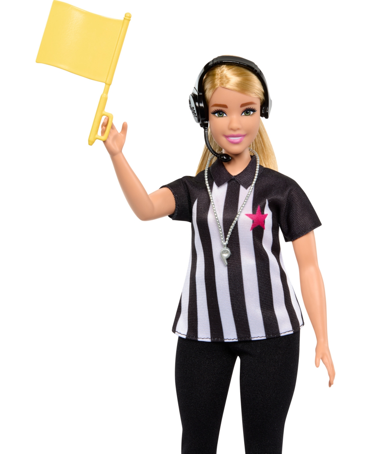 Shop Barbie Dolls, Set Of 4 Sports Career Dolls And 8 Accessories With General Manager, Coach, Referee And Sport In Multi-color