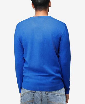 X-Ray Men's Basic Crewneck Pullover Midweight Sweater - Macy's