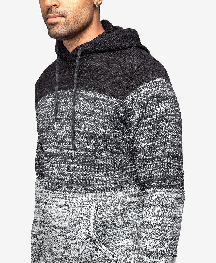 X-Ray Men's Color Blocked Hooded Sweater - Macy's
