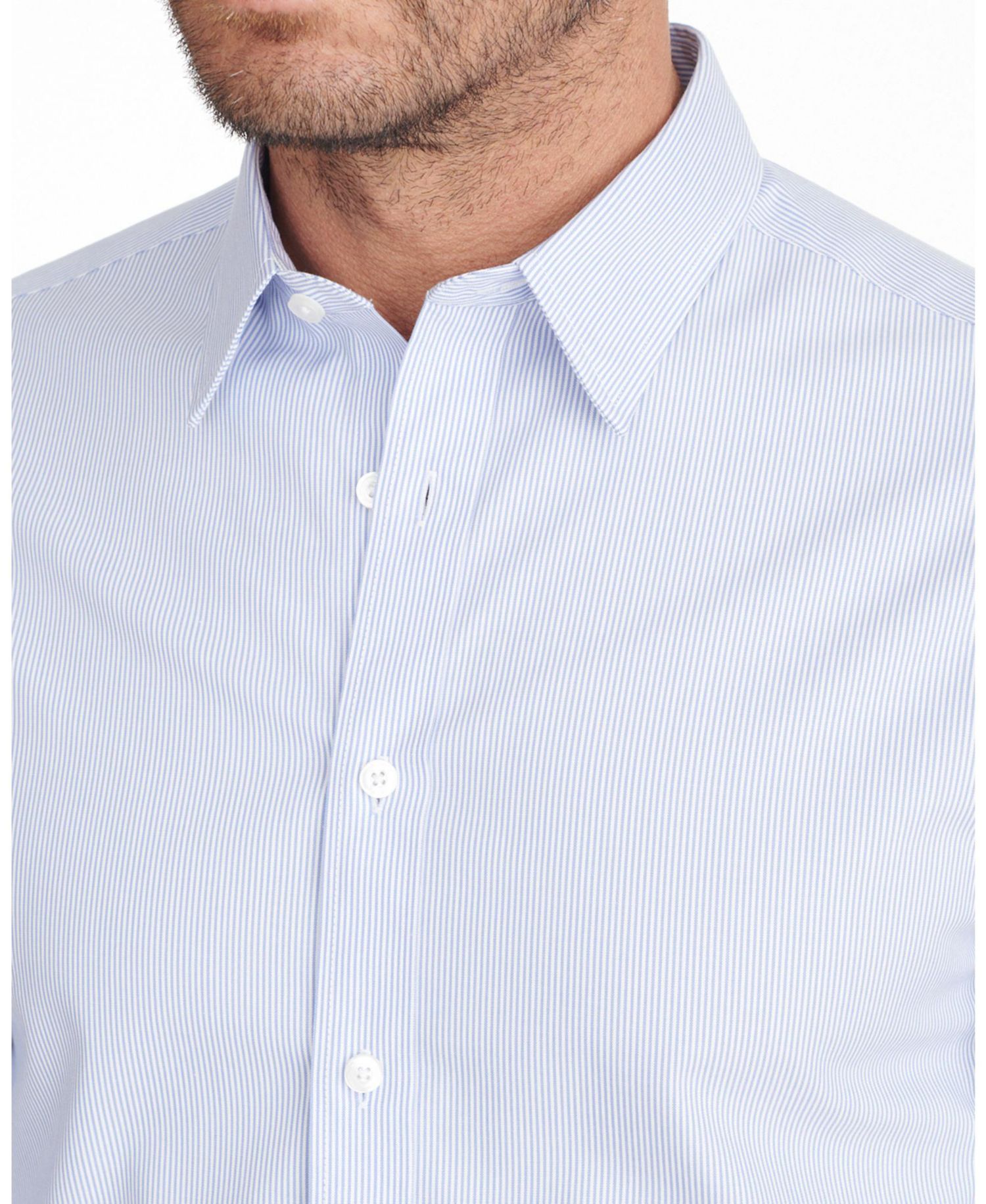 Men's Regular Fit Wrinkle-Free Bordeaux Button Up Shirt