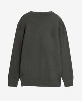 Boy's Basic Crew Neck Sweater