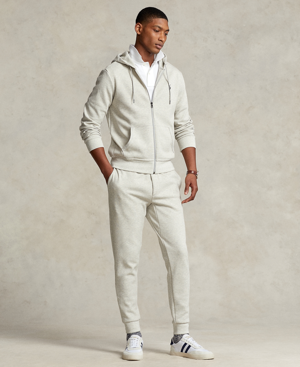 Polo Ralph Lauren Men's Double-Knit Full-Zip Hoodie