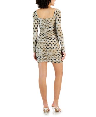 GUESS Women's Milena Printed Bodycon Dress - Macy's