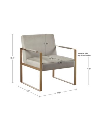 28.5" Jayco Wide Fabric Accent Chair