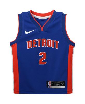 Infant Boys and Girls Cade Cunningham Blue Detroit Pistons Swingman Player Jersey - Icon Edition