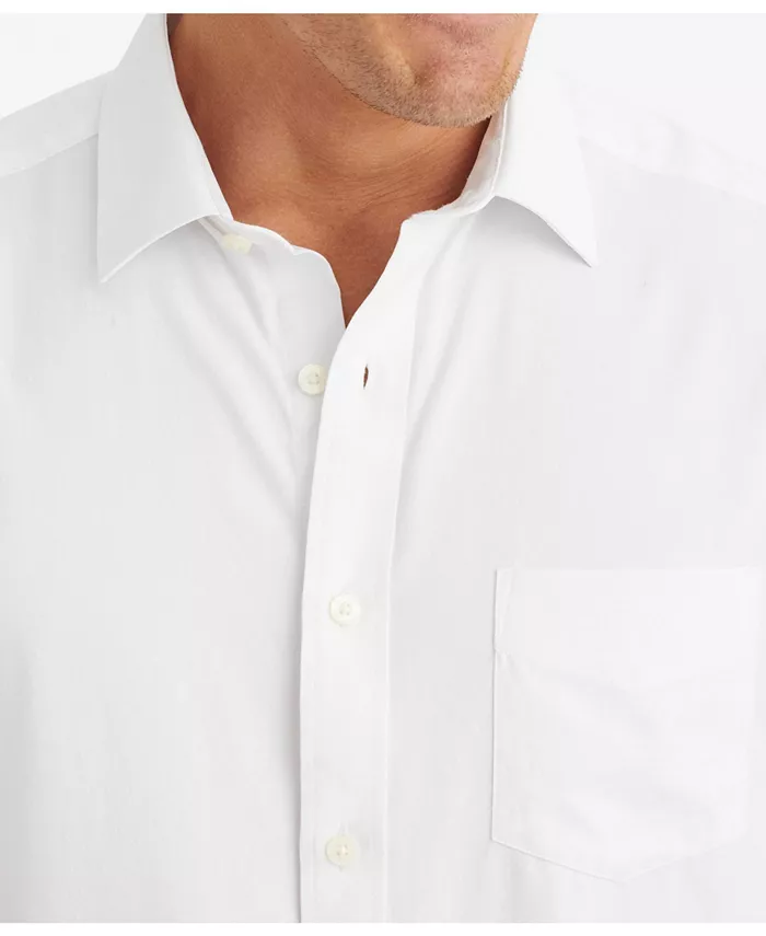 Men's Regular Fit Wrinkle-Free Short Sleeve Performance Gironde Button Up Shirt - thumbnail 5