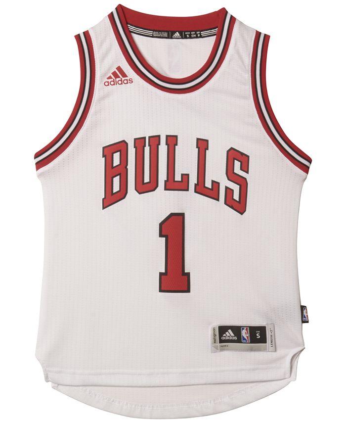 Adidas Derrick Rose Chicago Bulls Home NBA Swingman Jersey Sz Youth XL