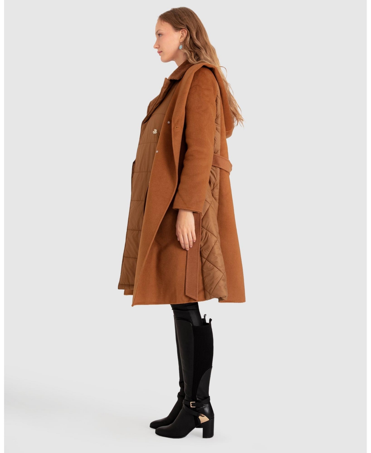 Belle & Bloom Walk Me Home Convertible Coat