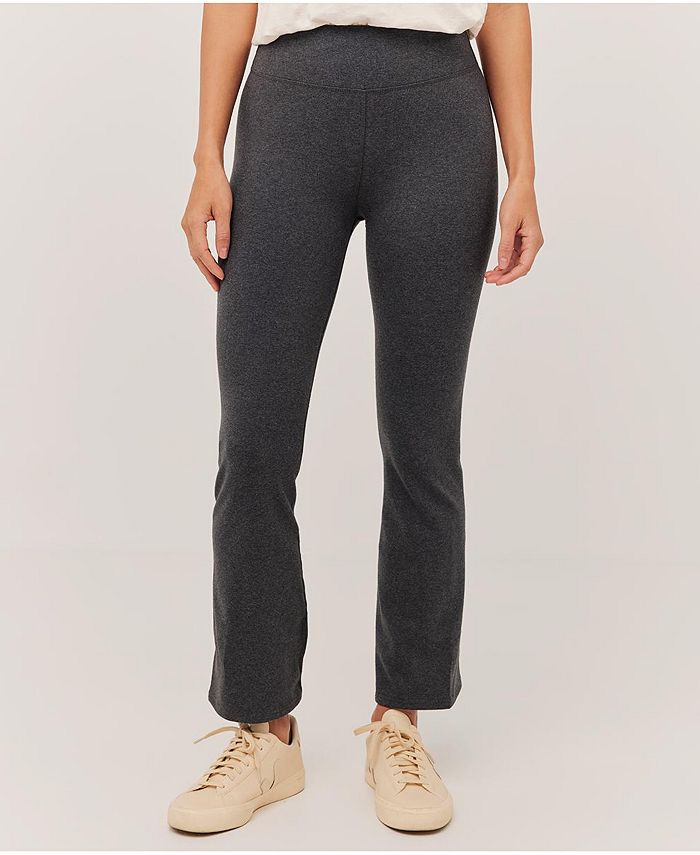 Pact Pure Fit Boot cut Legging - Cropped Made With Organic Cotton - Macy's