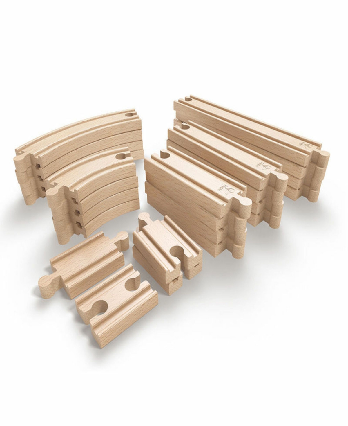 Hape Railway Collection- Super Expansion Rail Pack In Multi