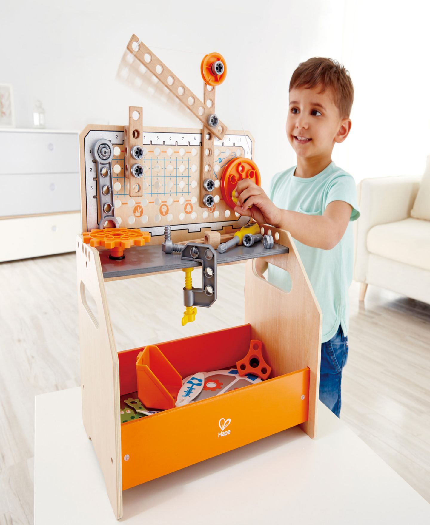 Детская игрушка Hape Junior Inventor- Discovery Scientific Workbench — фото 4