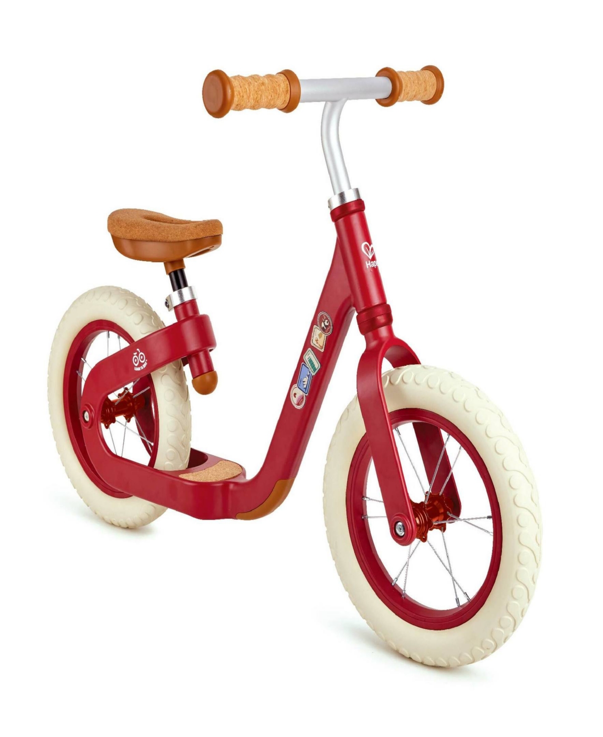 Hape Get Up Go- Red Learn To Ride Balance Bike In Multi