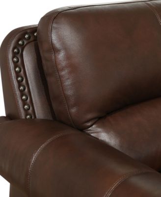 Arther 64" Leather Traditional Loveseat