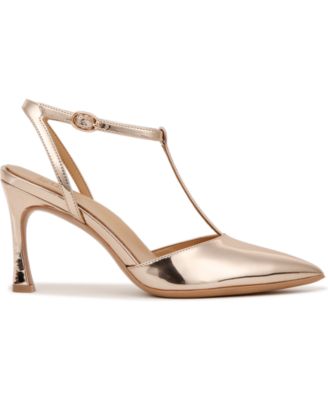 Women's Astrid T-Strap Pointed Toe Dress Pumps