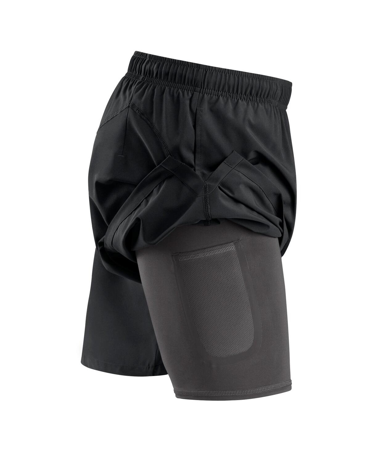 Shop Fanatics Men's  Black Pittsburgh Penguins Authentic Pro Tech Shorts