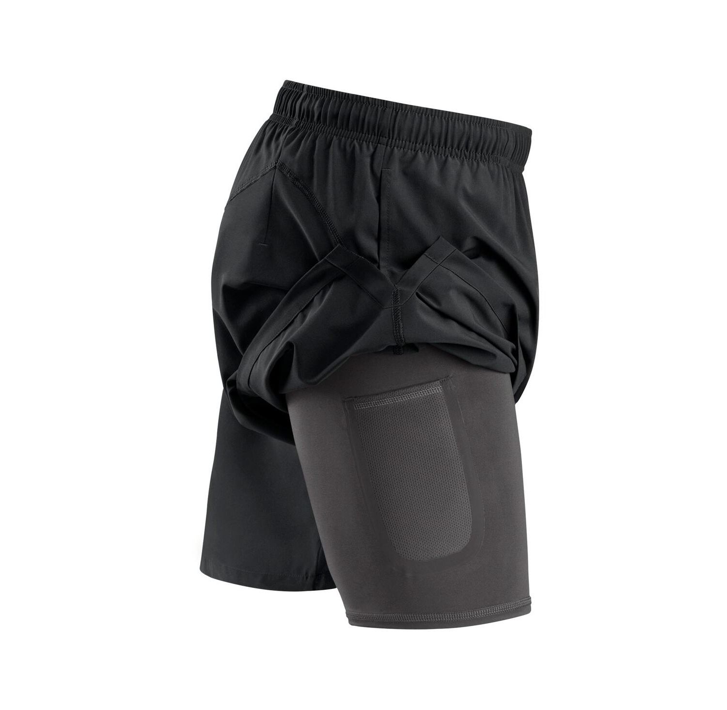 Men's Black Pittsburgh Penguins Authentic Pro Tech Shorts
