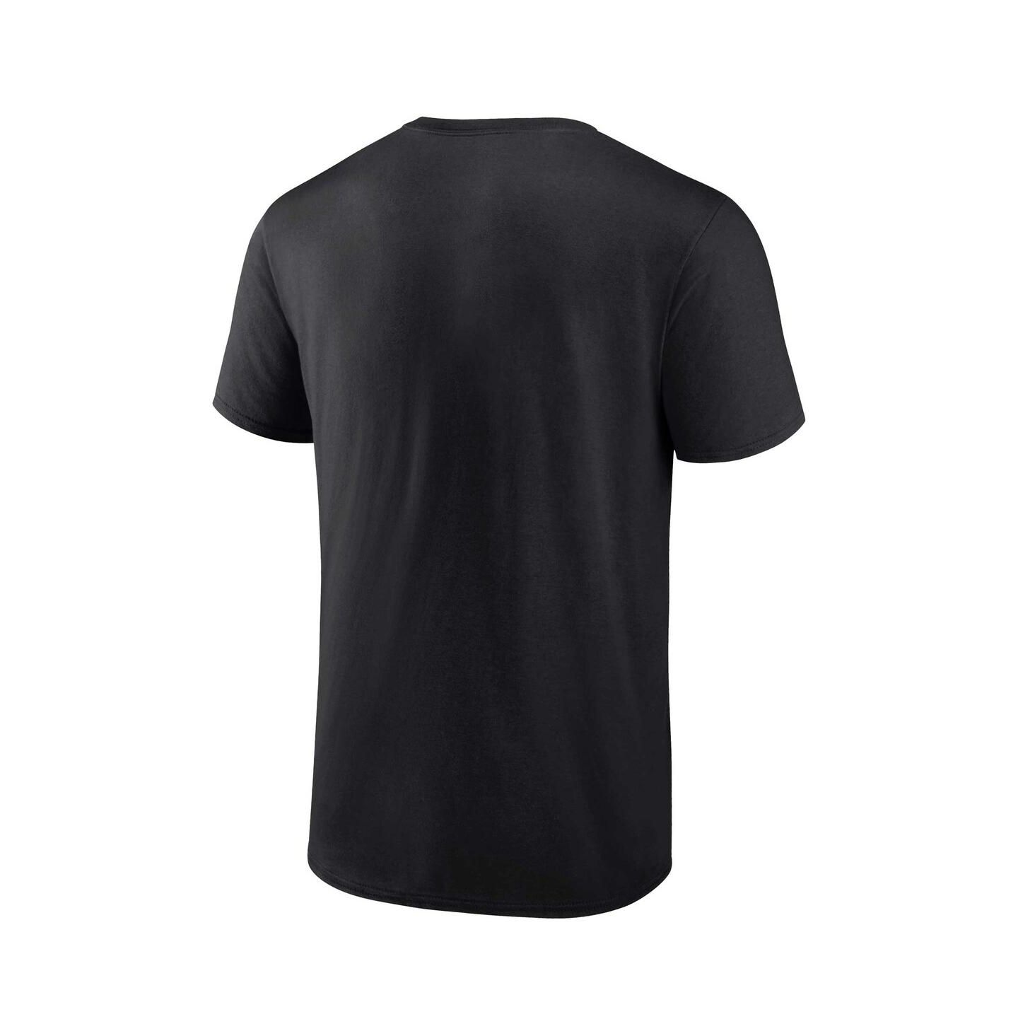 Мужские футболки Fanatics Silver, Black Las Vegas Raiders Two-Pack T-shirt Combo Set — фото 2
