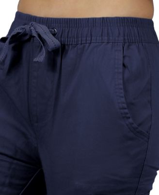 Women's Loose Fit Cotton Stretch Twill Cargo Joggers