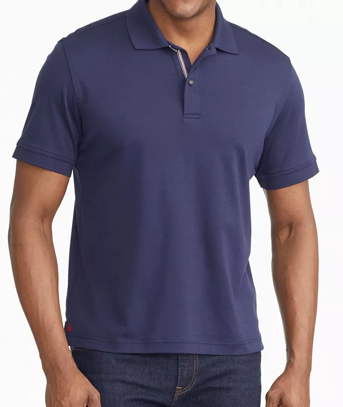 Men's Wrinkle-Free Damaschino Polo - thumbnail 5