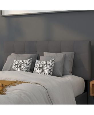 Quilted Tufted Full Upholstered Headboard