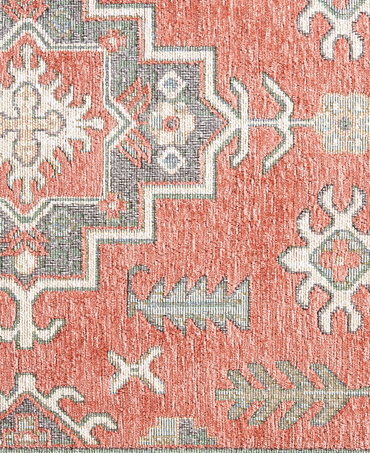 Town & Country Living Luxe Livie Everwash Kitchen Mat 27592 6' Area Rug - Gray