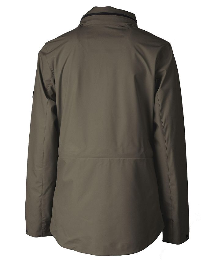Cutter & Buck Vapor Water Repellent Stretch Womens Full Zip Rain Jacket