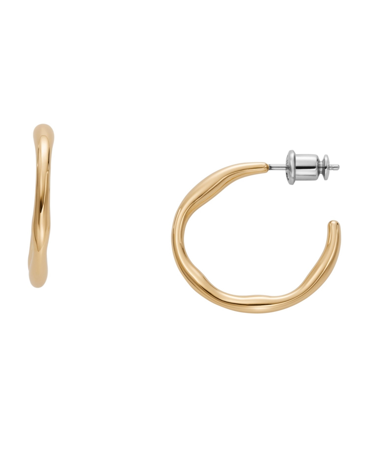 Women's Kariana Gold-Tone Stainless Steel Hoop Earrings - Gold