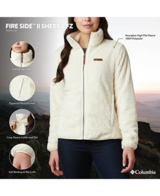 Columbia Women's Fire Side II High-Pile-Fleece Jacket - Macy's