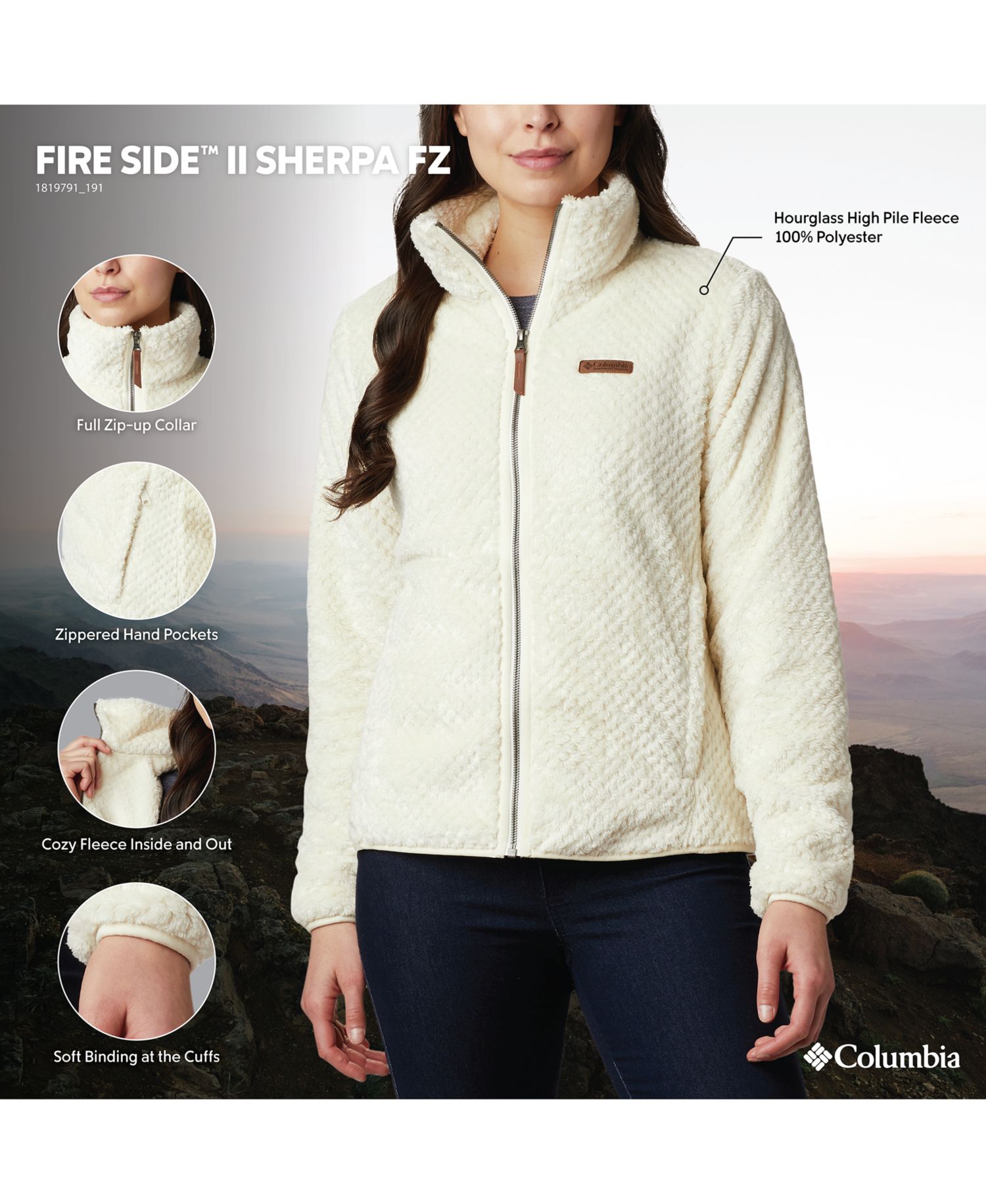 Women's Fire Side II High-Pile-Fleece Jacket