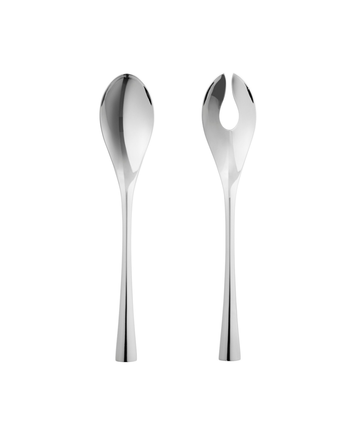 Georg Jensen Cobra Salad Serving Set In Silver