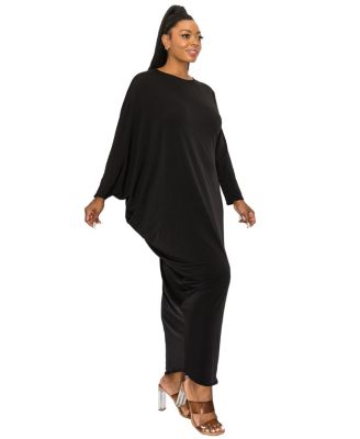 Plus Size Louella Asymmetrical Maxi Dress