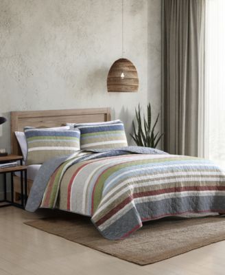 Ladder Stripe 2-Pc. Quilt Set, Twin