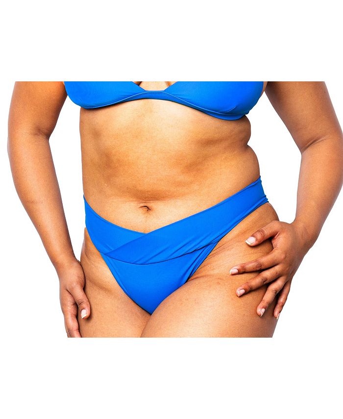 MIGA Swimwear Women's Ally Crossover Bikini Bottom MIGA Swimwear Macy's